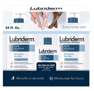 **買滿HK$300包送貨**Lubriderm Daily Moisture Lotion Fragrance-Free 3 Pack 無香味日常保濕乳液(一盒3件裝) 54oz/1.6L 0528