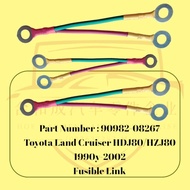 Toyota authentique  FUSIBLE LINK LAND CRUISER FJ80, HDJ80,HZJ80 ☆90982-08267 ☆