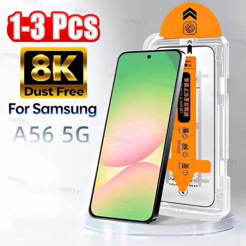 Dust Free Tempered Glass For Samsung Galaxy A56 5G Easy Install Screen Protector Samsung Galaxy A56 