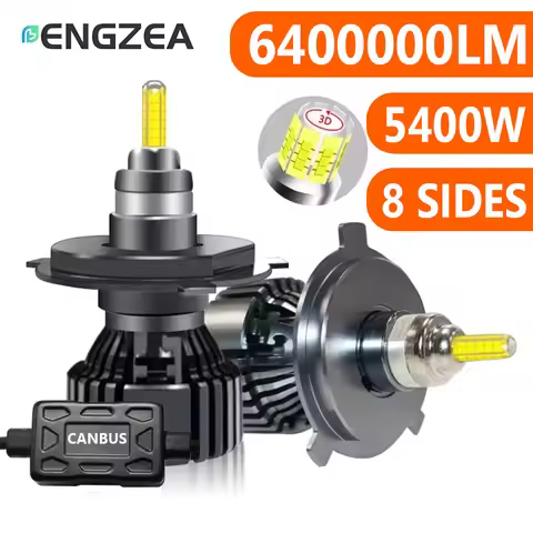 ENGZEA H7 LED Car Headlight Bulb 6400000LM H1 360º H11 H8 H3 9005 HB3 9006 HB4 9012 HIR2 D1S D2S 600
