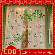 【SUNYLF】Modern Minimalist PVC Window Decal Static Cling Sticker for Kitchen Bathroom