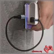 AMOONA 25cm 90 Degree Elbow Short Type C to USB C USB Cable Fast Charging Cable For Power Case Wire 