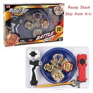 Box 4PCS Golden Upgraded Beyblade Burst Toys Set With Launcher Stadium Metal Fight Kids Gift B104 B105 B106 B110 baby toys