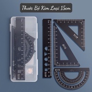 Metal Ruler Set 15cm