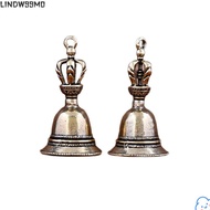 LINDW99M0 Bronze Bell, Meditation Handmade Motorcycle Guardian Bell, Retro Spiritual Die-casting Pen