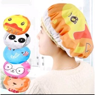 [MURMER] Cute BEAR Character Shower Cap || Waterproof Cute Shower Cap