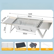 BBQ Grill Snless Steel BBQ Grill Foldable Portable Charcoal Grill Suitable for Camping Fast Shipping