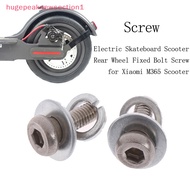 hugepeaknewsection1 2pcs/lot Electric Scooter Rear Wheel Fixed Bolt Screws for Xiaomi M365 Scooter Nice