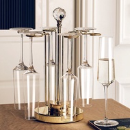 European Style High-End Champagne Glass Goblet Set High-Appearance 6 Pieces Crystal Glass One Pair W