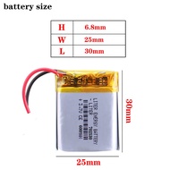 Liter Energy Battery 3.7V Lipo Battery 600mAh Rechargeable Lithium ion Polymer Battery 702530 Lithiu