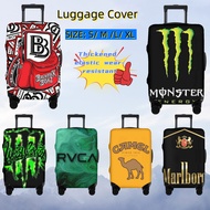 RVCA  luggage cover washable luggage protective cover anti-scratch luggage cover suitable for 18-30 