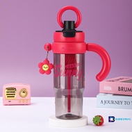 [BraveSundu] 2-Way Drinking Ring Handle Ice Cup New