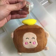 經典！Sanrio character Monkichi 馬騮仔 吸盤吊飾毛公仔