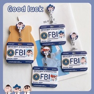 Crayon Shin Chan Card Holder Student Campus Meal CardCover FBI Office Access Card Set Work ID Bus Ca