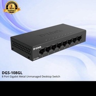 Switch Hub Dlink DGS108GL Metal Case Swifteŕ