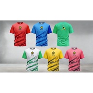 【READY STOCK】BAJU STL Sepak takraw Athletic Short Sleeve Quick Dry T-Shirt