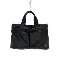 Yoshida Tote Bag Purse BLK plain 622-76995 Direct from Japan Secondhand