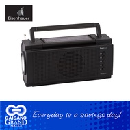 Eisenhauer Bluetooth Speaker with Radio, Torch and Solar Panel 075 Gaisano Grand