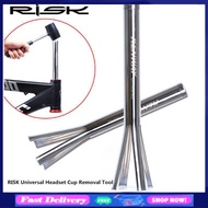 RISK Universal Bicycle Bike Upper Lower Bowl Headset Cup Removal Tool Remover For 1-1/8, 1-1/4 and 1