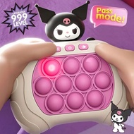 Pop It Game Machine Kuromi Quick Push Game Fast Push Pop It Toys Fidget Toy Stress Reliever Toy