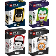 LEGO Brick Sketches 40391, 40431, 40386, 40428 Batman The Joker First Order Stormtrooper BB8