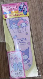 日本Sanrio Melody 小童鞋墊 （17-21cm 可以裁剪）每對$48