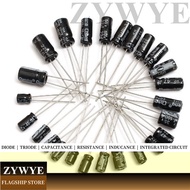 10pcs 10V Capacitor 100UF 220UF In-Line Aluminum Electrolytic Capacitor 330UF 470UF 1,000UF 2200UF 4