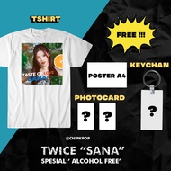 SANA TWICE I KAOS TWICE I KAOS KPOP I PHOTOCARD TWICE I BAJU TWICE I ALBUM TWICE I BAJU TWICE I KAOS