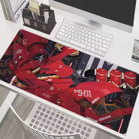 90x40cm Mouse Pad M-mechanical Warrior G-gundam Anime Gaming Large Carpet Game PC Computer Keyboard 