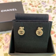 Chanel 耳環  蝴蝶結款 earrings