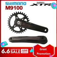 SHIMANO XTR FC M9100 Crankset 12 Speed 165mm 170mm 175mm Crank 34T 36T 38T Chainring Hollowtech II Mountain Bike Chainwheel Crankset Without BB Bicycle Accessories store