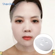 [Shamjina] 100 Pieces Facial Gauze Gauze Facial White with Mesh Pre Cover Breathable for Salon Home 