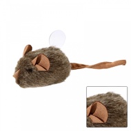 Cat Toy Makes Noise Little Rat Plush Simulation Electric Rat Scratch Resistant