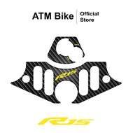 YAMAHA R15 Neck Panel Scratch Protection-Yellow R15 R15 Accessories