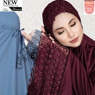 RAMADAN STATE TELEKUNG LACE AISYAH COTTON VISCOSE VER 2.0 NEW ARRIVAL