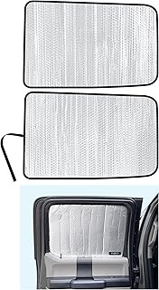 YelloPro Auto Side Window Rear Seat Sunshade for 2017 2018 2019 2020 2021 Ford Super Duty F-250 F-35