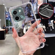 Vivo Y28 2024เคสใสใสสำหรับ Vivo Y28 VivoY28 Y38 Y18ซิลิโคนกันกระแทก4G 5G 2024หลังเคสโทรศัพท์นิ่มเคสก