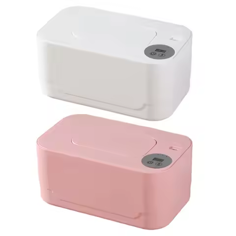 Baby Wipe Warmer Adjustable Temperature Control Baby Wipes Warmer Large Capacity Baby Wet Wipes Warm