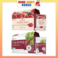 Boto Korea Premium Organic Red Beet Extract Juice, NFC Pomegranate Juice Korean Health Drink 70~90ml x 30pcs