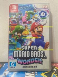 《今日快閃價》（中古二手）Switch NS遊戲 超級瑪利歐兄弟 瑪莉奧 馬里奧 孖寶兄弟 驚奇 / Super Mario Bros. Wonder / Super Mario Bros Wonder / スーパーマリオブラザーズ ワンダー 港版中英日文版