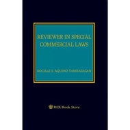 Reviewer in Special Commercial Laws (2018 Edition) by Aquino-Tambasacan (Cloth Bound)