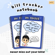 Bill Tracker and Bill Monitoring | "Nakalimutang Bayarin" Bill Tracker | A5 & A6 Notebook Tracker