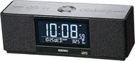 Seiko SS501K SEIKO Clock Alarm Clock, Multi Sound Clock, Speaker, Radio Listening, Alarm, Digital, Bluetooth, Black