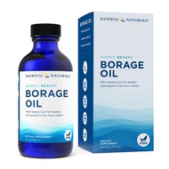 Nordic Naturals Nordic Beauty Borage Oil, Unflavored - 4 Ounces - Borage Seed Oil, Unique Omega-6 fo