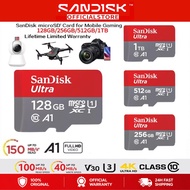 【Free replacement 】Original SanDisk Ultra micro SD Memory Card ip camera/kamera digital/kad memori 5