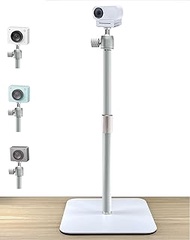 White Webcam Stand Holder Compatible with OBSBOT Meet 2/Meet SE and Insta360 Link 2C White Webcams