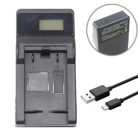 USB Battery Charger for Fujifilm NP-30 FinePix F440 F450