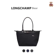 [LONGCHAMP Bear] longchamp official store bag Tote Bags  large bag  medium package 70th Anniversary Edition Nylon bag Women's Bags