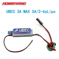 HOBBYWING 2-6s Lipo RC UBEC 3A Max 5A Lowest RF Noise BEC for RC Car Airplane LED Receiver Racing dr