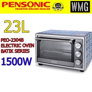 Pensonic 23L Electric Oven Batik Series PEO-2304B